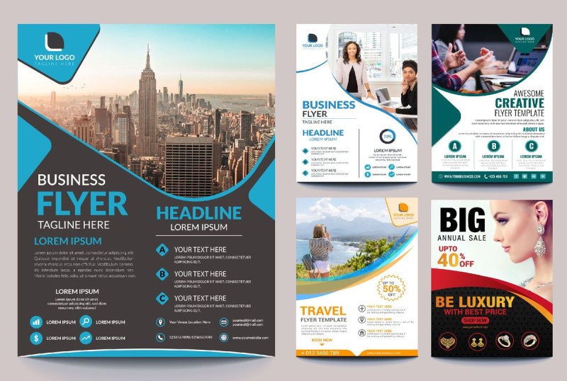 Flyers and Leaflets for events and promotions.